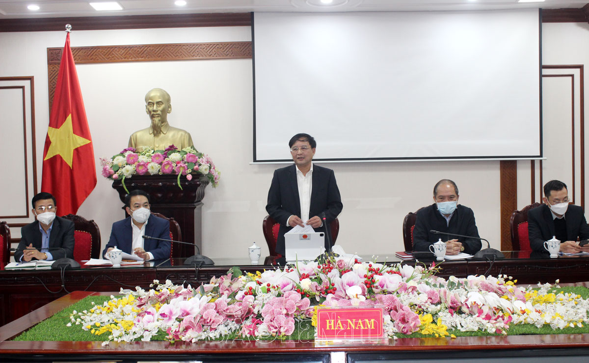 Ban chỉ đạo chuyển đổi số tỉnh Hà Nam đánh giá kết quả hoạt động năm 2021